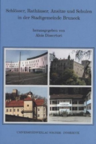 Carte Schlösser, Rathäuser, Ansitze und Schulen in der Stadtgemeinde Bruneck Alois Dissertori