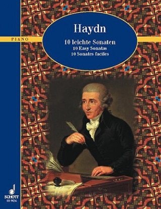 Kniha Deset lehkých sonat Joseph Haydn