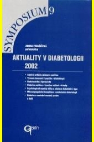 Kniha Aktuality v diabetologii 2002 Jindra Perušičová