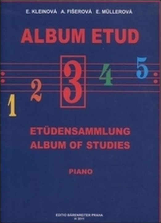 Книга Album Etud 3 Kleinová