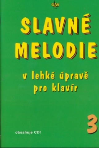 Kniha Slavné melodie v lehké úpravě pro klavír 3 Jiří Ullmann