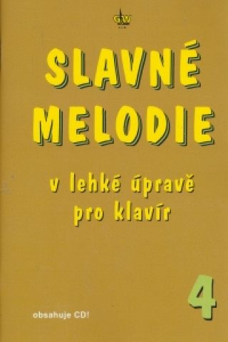 Book Slavné melodie v lehké úpravě pro klavír 4 Jiří Ullmann