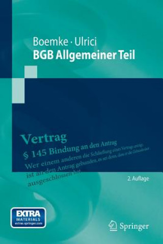 Buch Bgb Allgemeiner Teil Burkhard Boemke