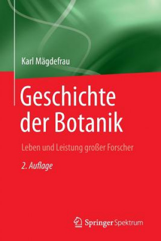 Book Geschichte Der Botanik Karl Mägdefrau