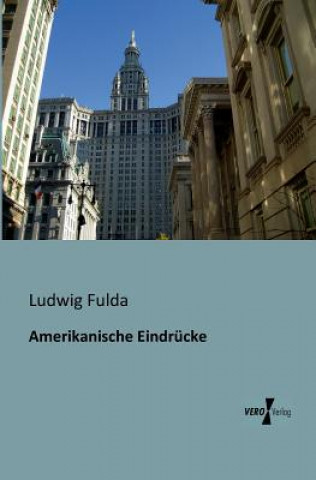 Carte Amerikanische Eindrucke Ludwig Fulda