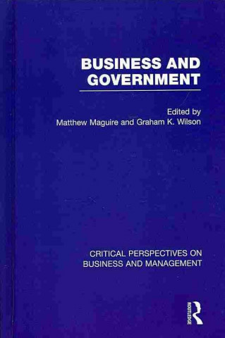 Kniha Business and Government Graham K Wilson