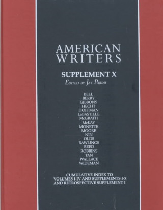 Kniha American Writers Jay Parini