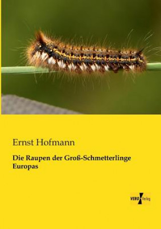 Kniha Raupen der Gross-Schmetterlinge Europas Ernst Hofmann