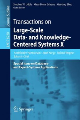 Buch Transactions on Large-Scale Data- and Knowledge-Centered Systems X Abdelkader Hameurlain