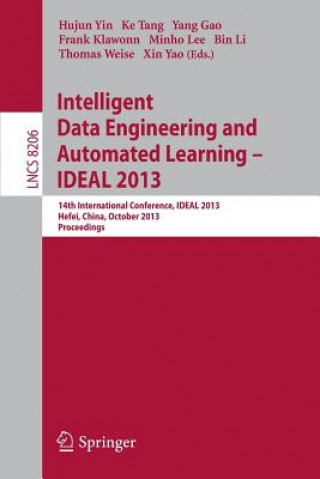 Knjiga Intelligent Data Engineering and Automated Learning -- IDEAL 2013 Hujun Yin