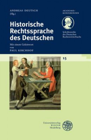 Carte Historische Rechtssprache des Deutschen Andreas Deutsch