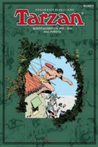 Carte Tarzan - Sonntagsseiten 1935-1936 Edgar Rice Burroughs