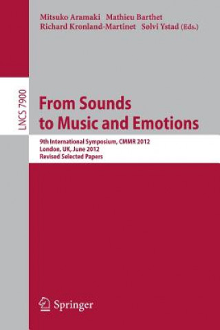 Carte From Sounds to Music and Emotions Mitsuko Aramaki