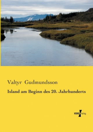 Carte Island am Beginn des 20. Jahrhunderts Valtyr Gudmundsson