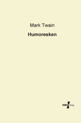 Book Humoresken Mark Twain