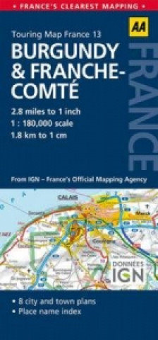 Nyomtatványok 13. Burgundy & Franche-Comte AA Publishing