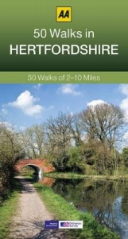 Könyv 50 Walks in Hertfordshire AA Publishing