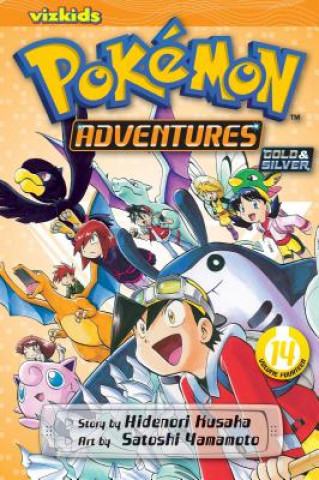 Kniha Pokemon Adventures (Gold and Silver), Vol. 14 Hidenori Kusaka