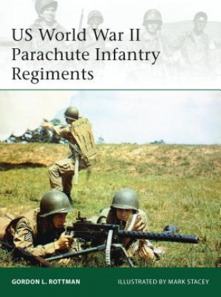 Carte US World War II Parachute Infantry Regiments Gordon L. Rottman