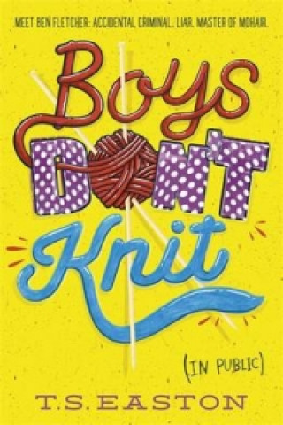 Kniha Boys Don't Knit Tom Easton
