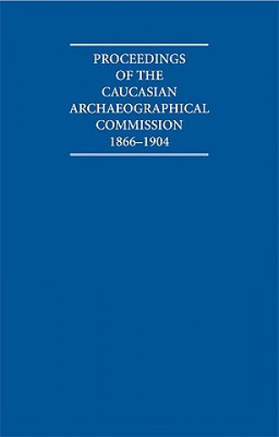 Könyv Proceedings of the Caucasian Archaeographical Commission 1866–1904 Hardback Contents Guide and Proceedings Microfiche Box Set G. L. Bondarevsky