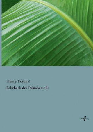 Kniha Lehrbuch der Palaobotanik Henry Potonié