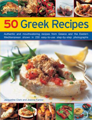 Könyv 50 Greek Recipes Jacqueline Farrow & Joanna Clark