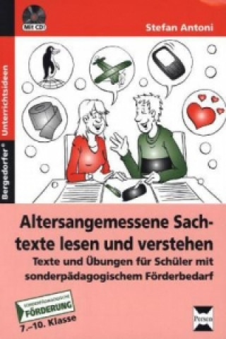 Könyv Altersangemessene Sachtexte lesen und verstehen, m. 1 CD-ROM Stefan Antoni