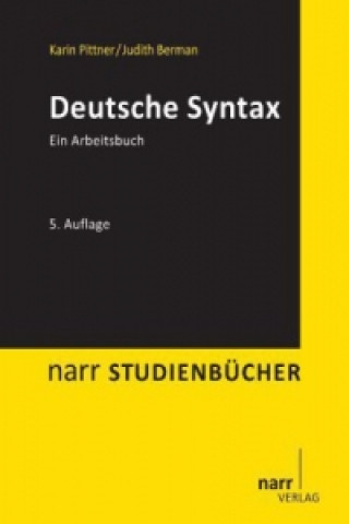 Book Deutsche Syntax Karin Pittner