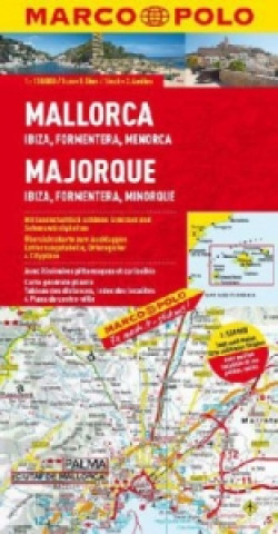 Carte Španělsko-Mallorca/Ibiza/Formentera 150T  MD 