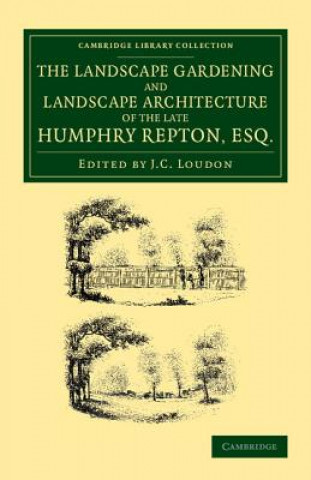 Книга Landscape Gardening and Landscape Architecture of the Late Humphry Repton, Esq. Humphry Repton