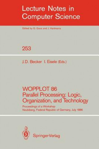 Książka WOPPLOT 86 Parallel Processing: Logic, Organization, and Technology Jörg D. Becker