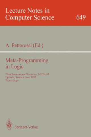 Knjiga Meta-Programming in Logic Alberto Pettorossi