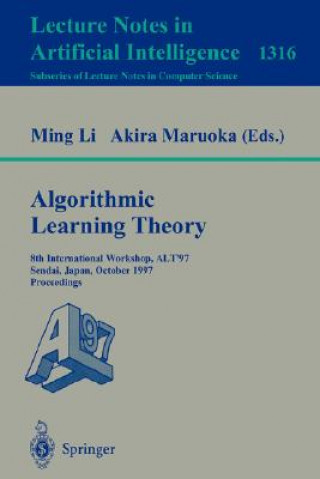 Könyv Algorithmic Learning Theory Ming Li