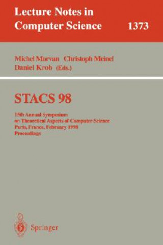 Βιβλίο STACS 98 Michel Morvan