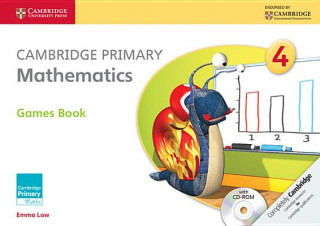 Book Cambridge Primary Mathematics Stage 4 Games Book with CD-ROM Emma Low