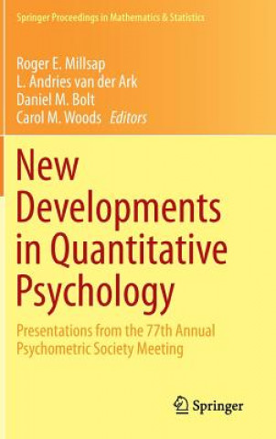 Книга New Developments in Quantitative Psychology Roger E. Millsap