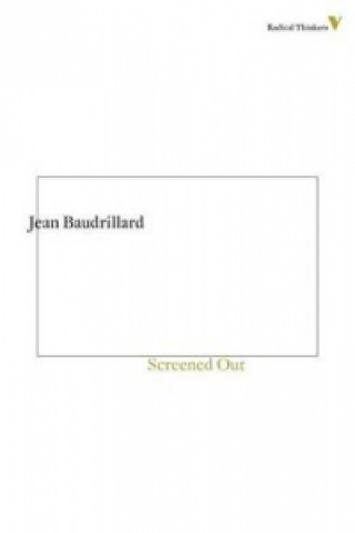 Kniha Screened Out Jean Baudrillard