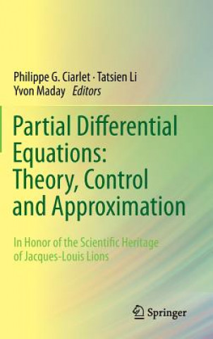 Kniha Partial Differential Equations: Theory, Control and Approximation Philippe G. Ciarlet