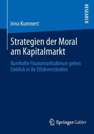 Carte Strategien Der Moral Am Kapitalmarkt Irina Kummert