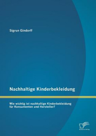 Kniha Nachhaltige Kinderbekleidung Sigrun Gindorff