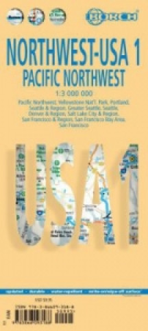 Buch USA Northwest - Pacific Northwest, Borch Map 