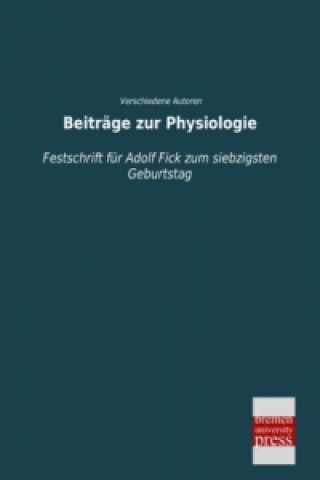 Kniha Beiträge zur Physiologie 