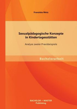 Könyv Sexualpadagogische Konzepte in Kindertagesstatten Franziska Metz