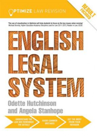 Kniha Optimize English Legal System Angela Stanhope