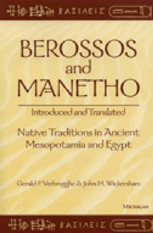 Könyv Berossos and Manetho: Introduced and Translated Gerald P. Verbrugghe
