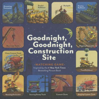 Knjiga Goodnight, Goodnight, Construction Site Matching Game Sherri Duskey Rinker