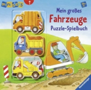 Carte ministeps: Mein großes Fahrzeuge Puzzle-Spielbuch Sabine Cuno