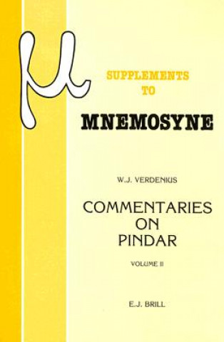 Knjiga Commentaries on Pindar W J Verdenius