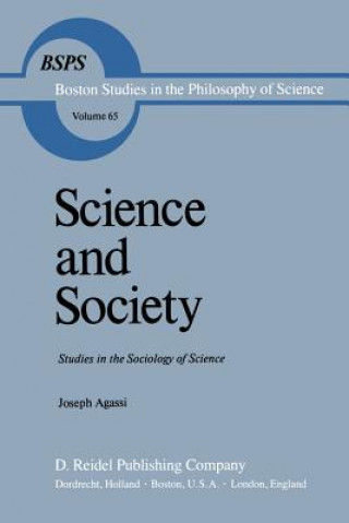 Книга Science and Society Joseph Agassi